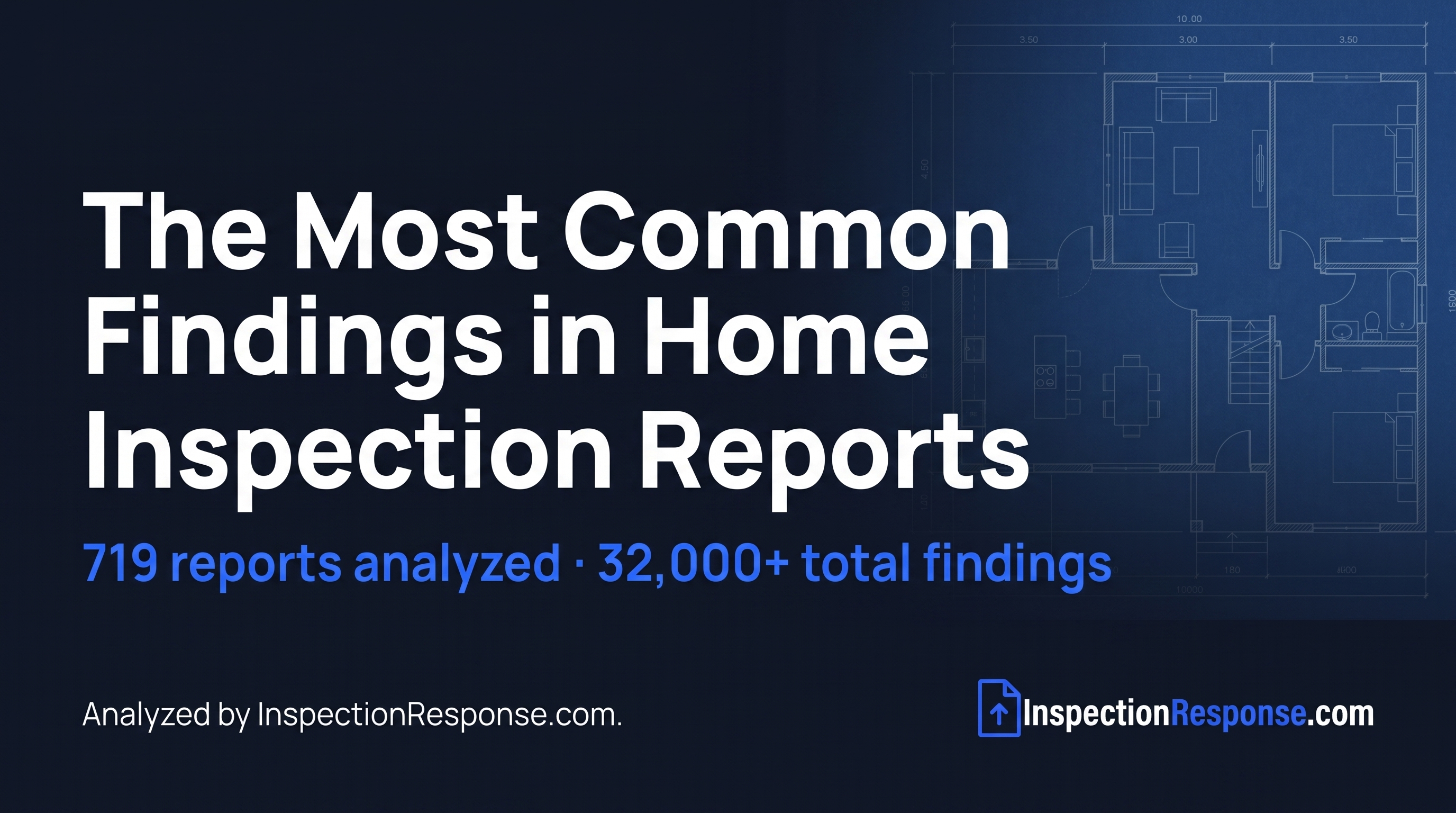 What 719 Home Inspection Reports Reveal About the Findings Agents See Most